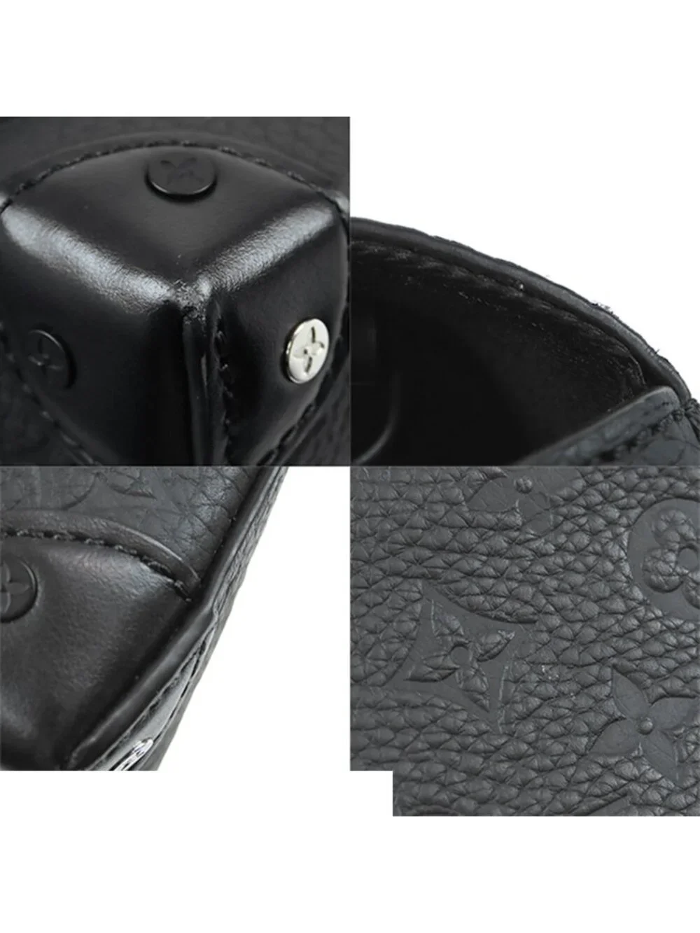 Louis Vuitton Steamer Wearable Wallet Black Monogram Taurillon Shoulder Bag